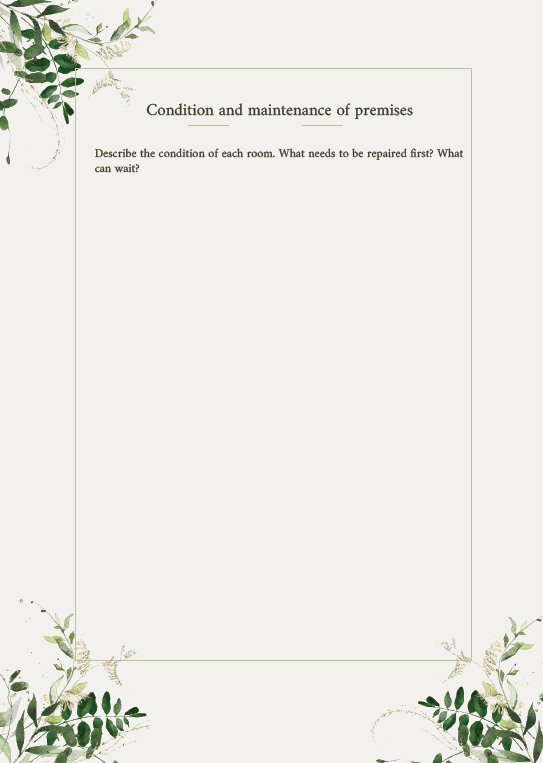 The Diary of My Home e-book floral