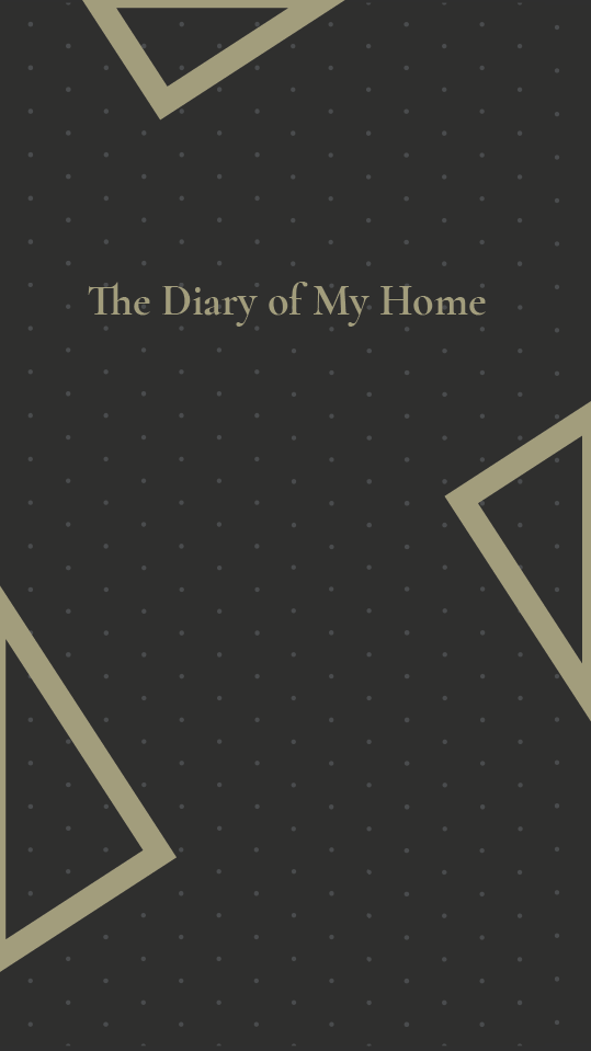 The Diary of My Home e-book black