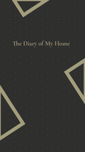 The Diary of My Home e-book black